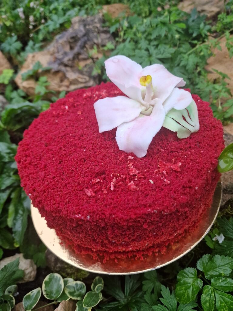 Delicious Red velvet cake